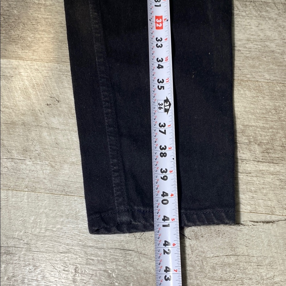 Vintage Levi’s 512 Black Jeans | Size 9SHT | Straight Leg | Classic Fit - Picture 6 of 10